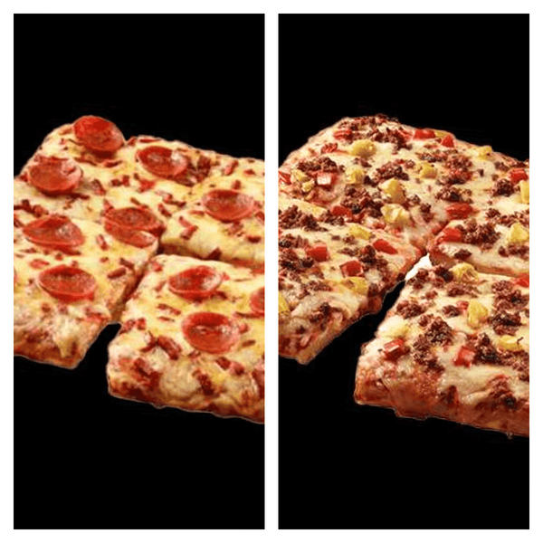4xPre-Game Pizza Slice - Bundle - Linecut