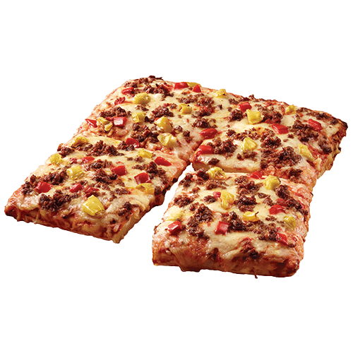 Pizza Slice Mexicana - Linecut