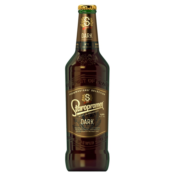 Staropramen Dark Lager 0.33l Plo - Linecut