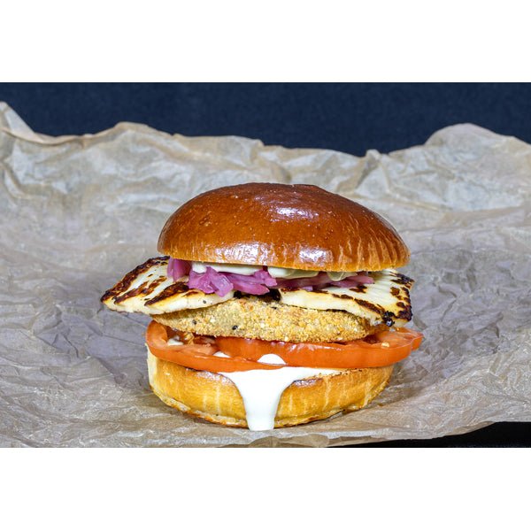 TEST EVENT Halloumi-Avocado Burger - Linecut